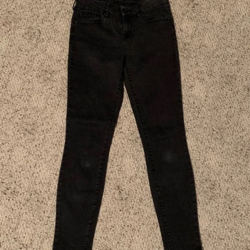 Black skinny jeans